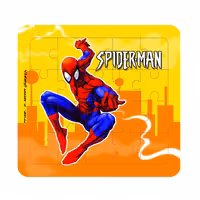 پازل 20 تکه خشتی همراه منچ طرح مرد عنکبوتی 2 انتشارات فرشتگان