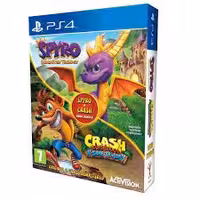 دیسک بازی Spyro Reignited Trilogy و بازی Crash N.Sane Trilogy برای PS4