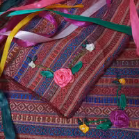 سفره پارچه ای گلدوزی شده کد (1)