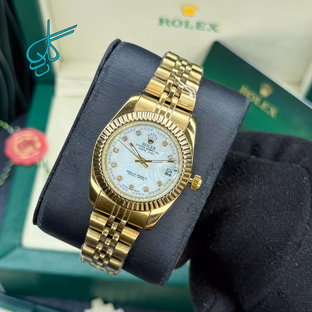 خرید ساعت مردانه رولکس مدل دیت جاست کیفیت عالی رنگ ثابت کد 1922943 - ردگل