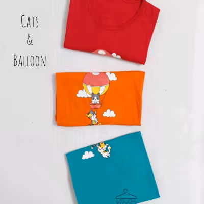 تیشرت نخ و پنبه چاپی کیفیت عالی