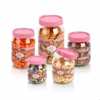 جاحبوباتی 5عددی بانکه هوم استار سرویس پاسماوری ست بانکه جاحبوبات 5 سایز