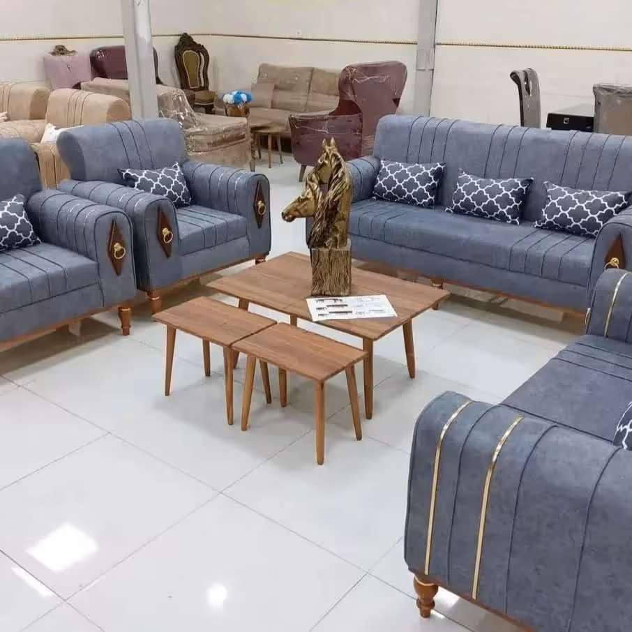 مبلمان 7نفره مدل ادرین در رنگبندی و هزینه ارسال با مشتری 