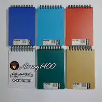 لوازم تحریر - یادداشت پاپکو NB616 سیم از بالا   (100 برگ)