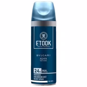 اسپری خوشبو کننده بدن مردانه اتوک مدل BVLGARI AQAVA حجم 200 میلی لیتر