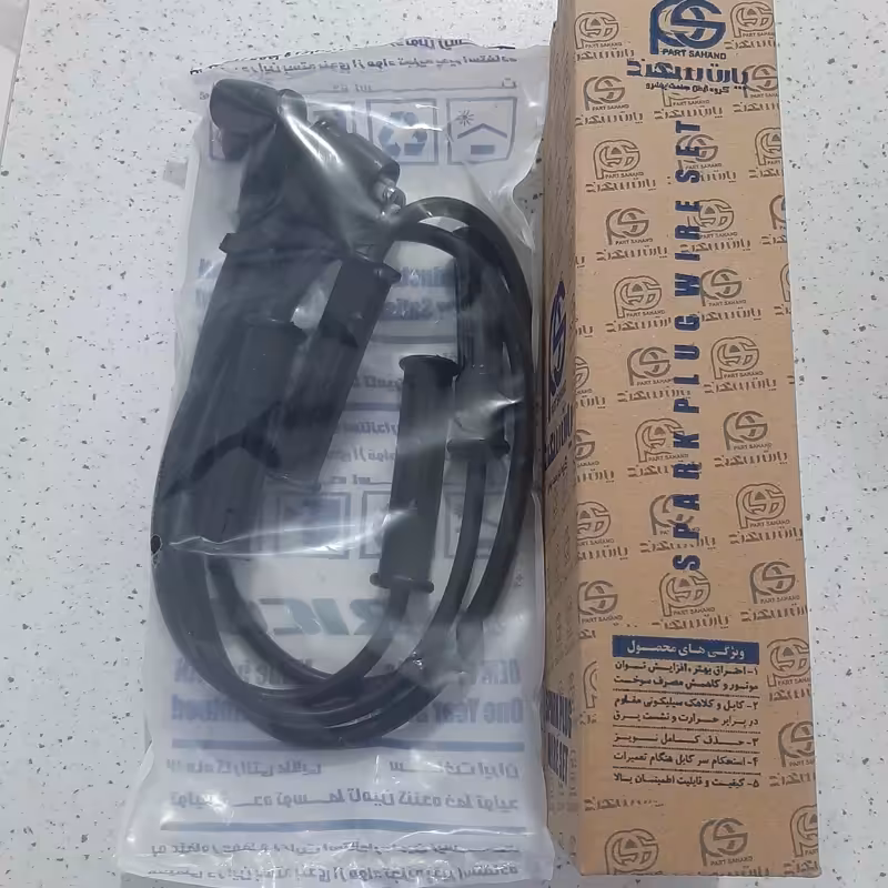 وایر شمع سیلیکونی پراید  ساژم  کیفیت عالی | amazonchi