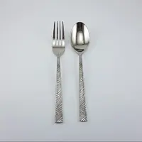 قاشق چنگال 12 پارچه استیل یونیک کد 5980