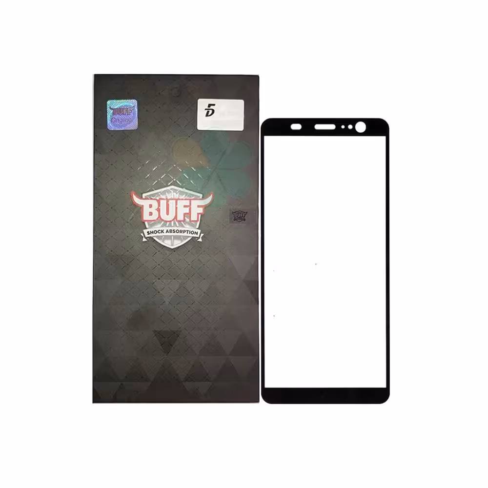 محافظ صفحه شیشه ای بوف 5D گوشی HTC U11 Plus