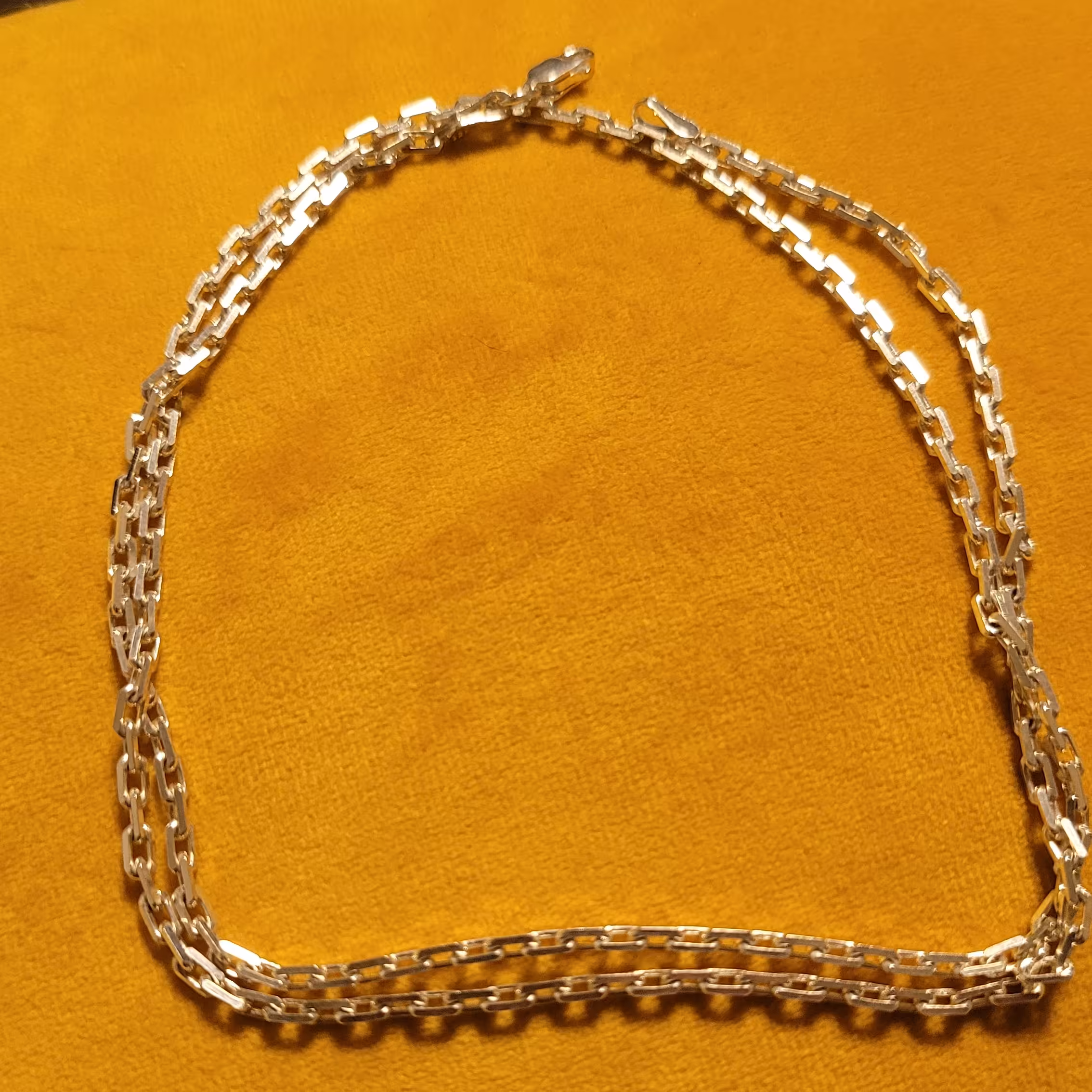 زنجیر دیپلمات نقره ریز  