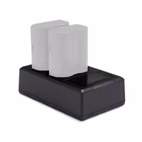 شارژر دوتایی برای باتری EN-EL15 نیکون ( کابل USB)