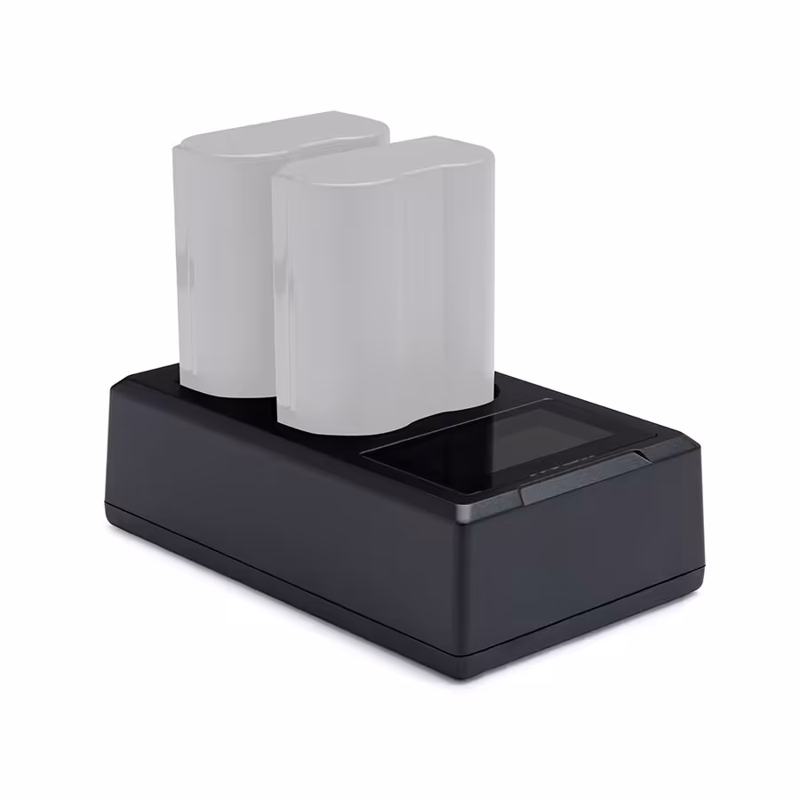 شارژر دوتایی برای باتری EN-EL15 نیکون ( کابل USB)