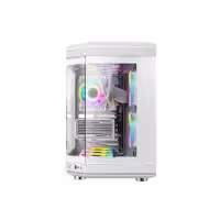 کیس کامپیوتر گیم مکس Hype White | آبتین مال 13 فروردین 1404