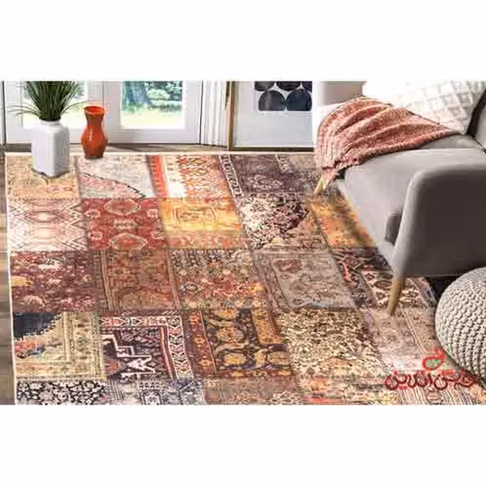 فرش ماشینی کلاریس کلکسیون چهل تیکه کد 100508