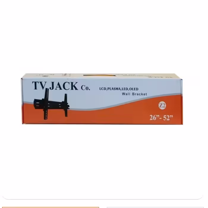 
پایه دیواری تلویزیون تی وی جک مدل Z4 مناسب برای تلویزیون های 26 تا 52 اینچ

