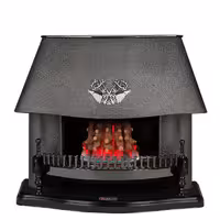 بخاری گازی نیک کالا طرح شومینه قوسی کد MC110