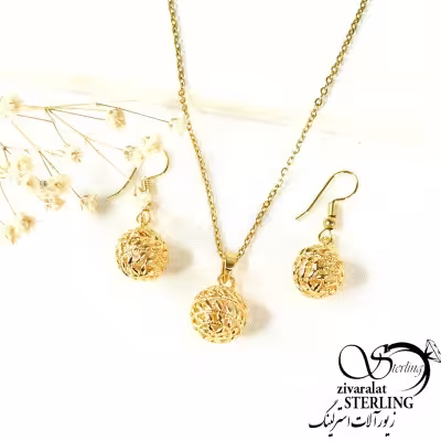 نیمست گوی دار طرح طلا کد 9766