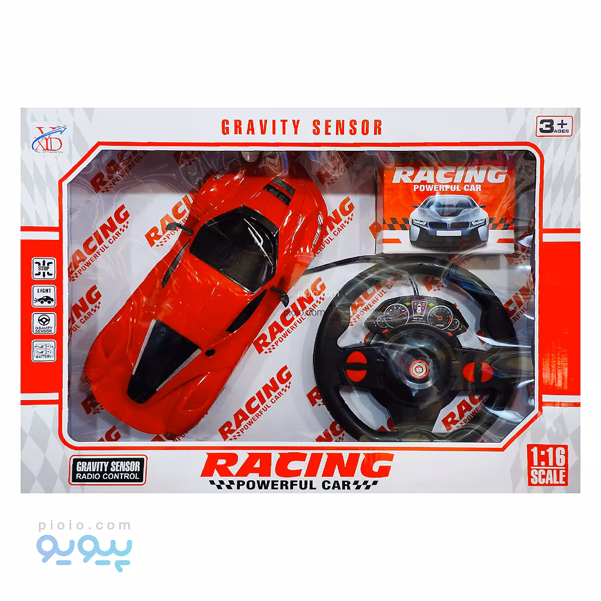 ماشین کنترلی شارژی مدل RACING
