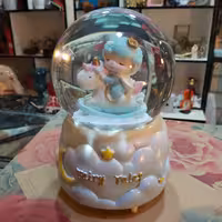 گوی موزیکال پمپی دخترونه اسب تک شاخ آبی،رقص نوردار خارجی بزرگ