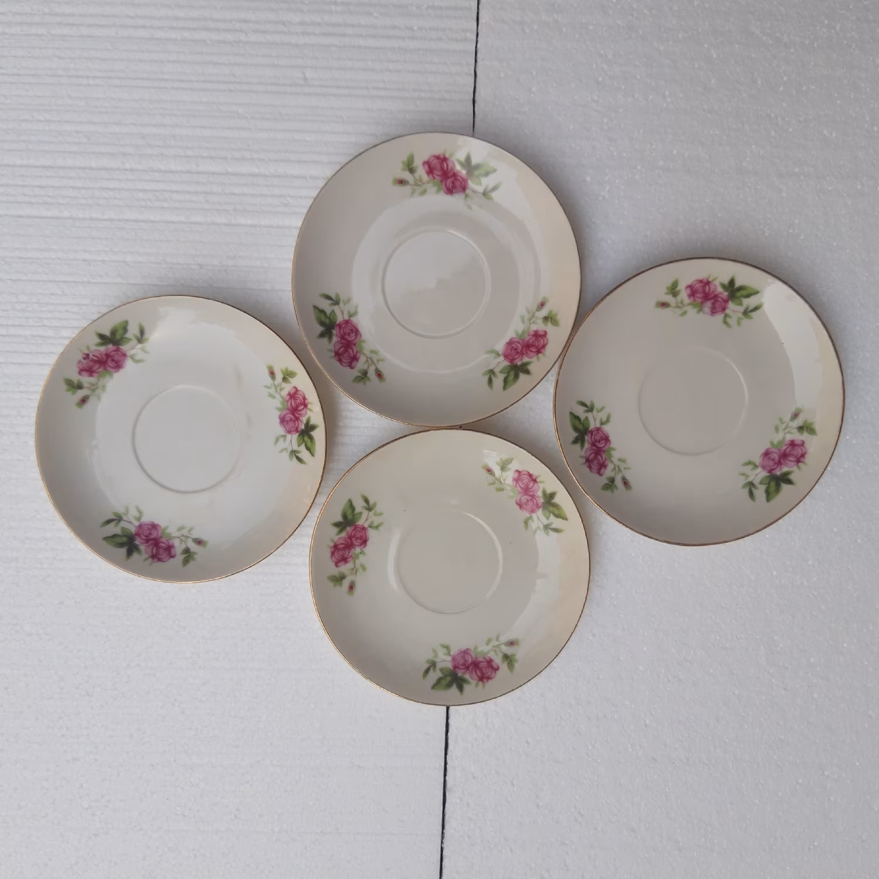 نعلبکی خرما خوری گلسرخی