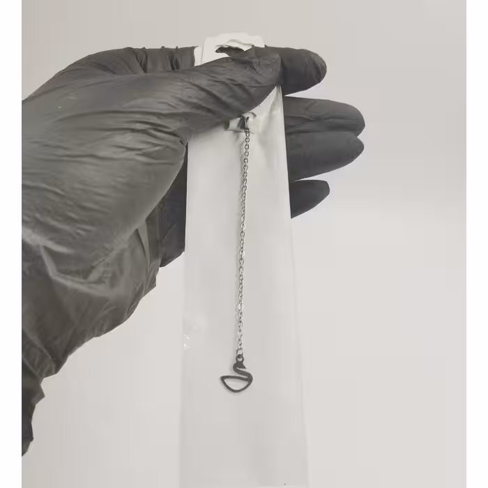 آویز ساعت طرح قو رنگ ثابت ضد حساسیت سیلور