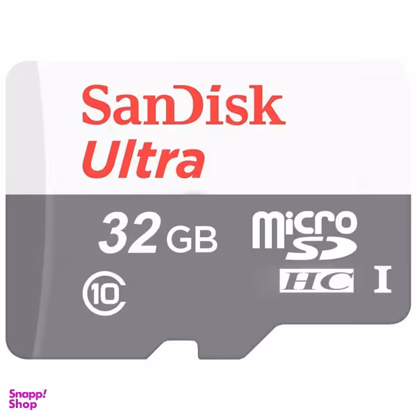 کارت حافظه microSDHC سن دیسک مدل Ultra کلاس 10 استاندارد UHS-I U1 سرعت 100MBps ظرفیت 32 گیگابایت