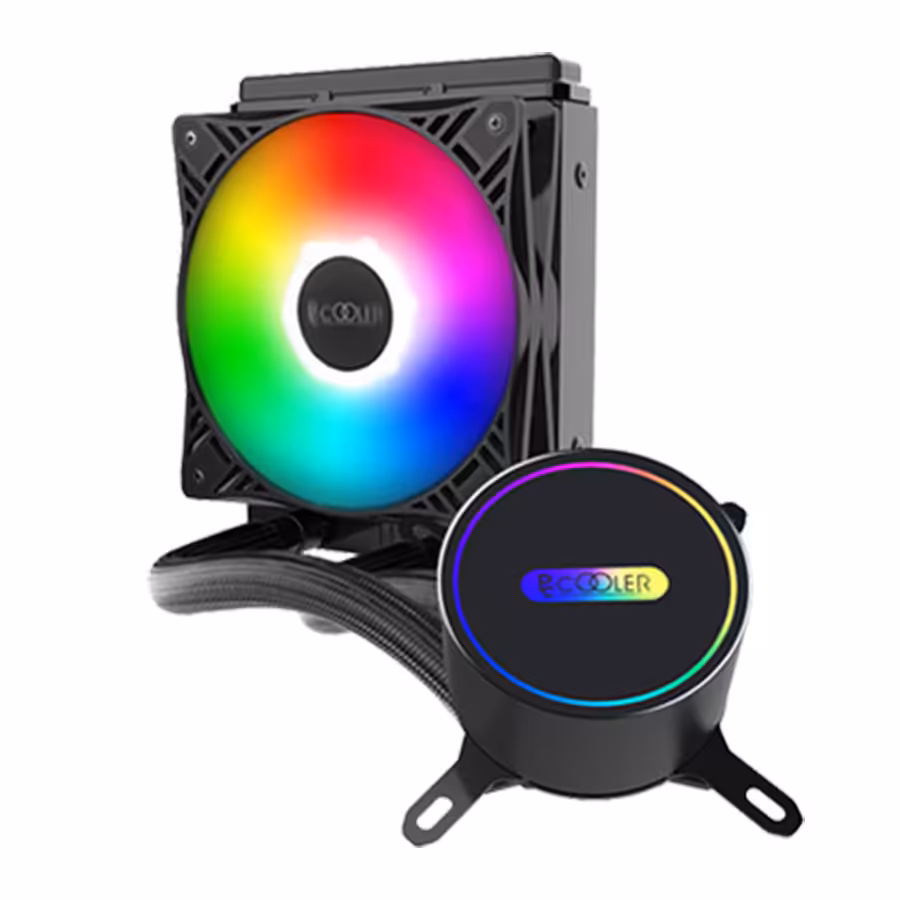 قیمت و خرید خنک کننده مایع پردازنده پی سی کولر مدل GI-CL120 VC | یاس ارتباط