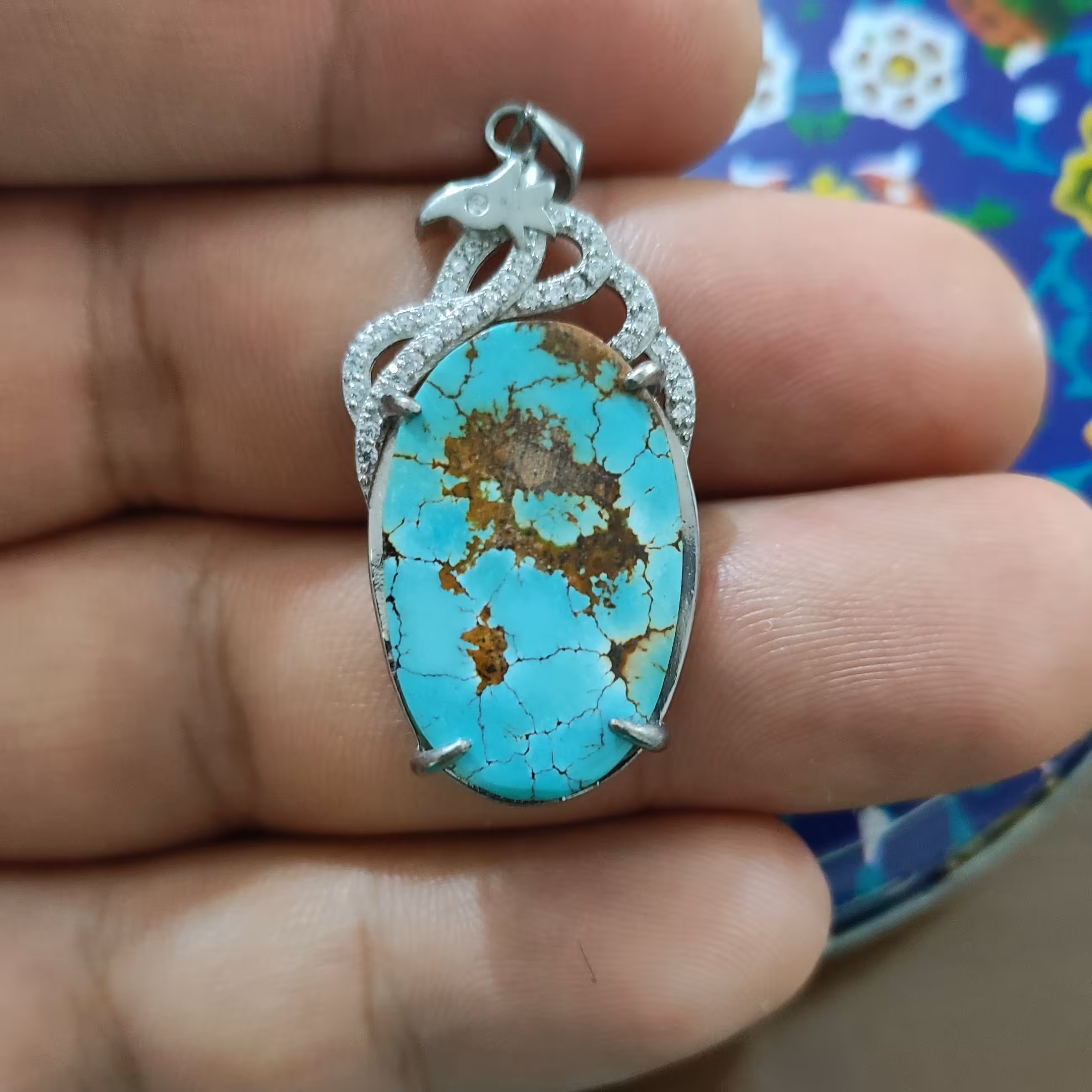 مدال سیمرغ نقره و فیروزه