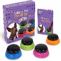 دکمه صحبت آموزشی سگ قابل ضبط مارک Hunger for Words