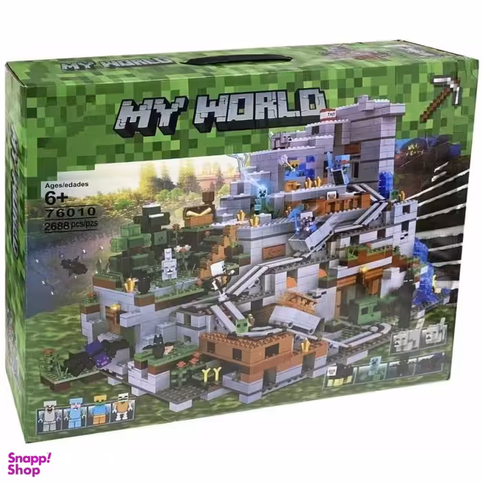 لگو مای ورد مدل ماینکرفت کد 76010