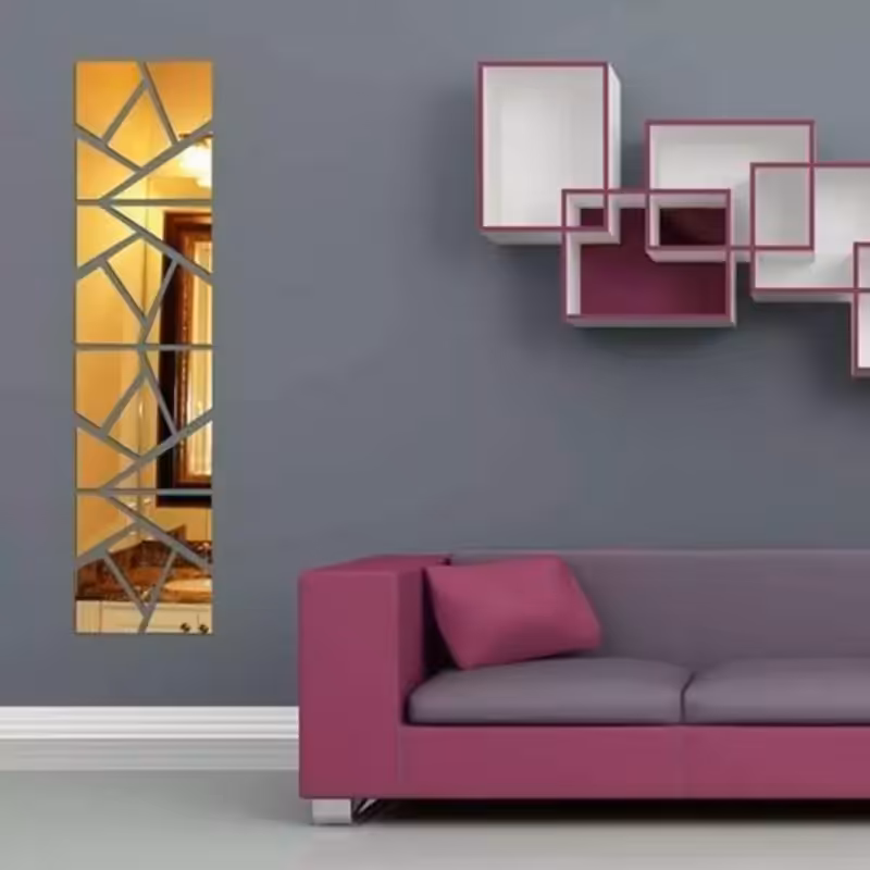 آینه ی دکوراتیو تیناری طرح At300سایز 120در 30سانتیمتر