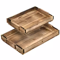 سینی مدل چوبی مجموعه 2 عددی