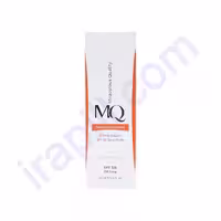 کرم ضد آفتاب فاقد چربی بژ روشن SPF 50 ام کیو MQ حجم 55 میلی لیتر
