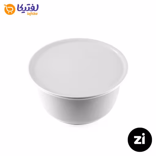 کاسه در دار چینی زرین Zi سایز 21 بزرگ پاستل طوسی