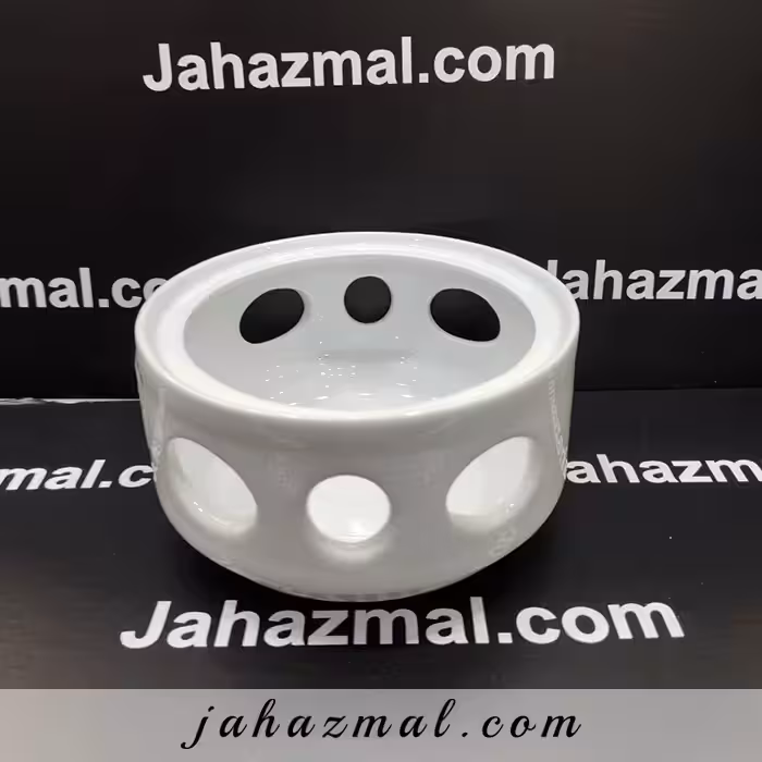 وارمر قوری چهار نفره هتلی سفید چینی تقدیس