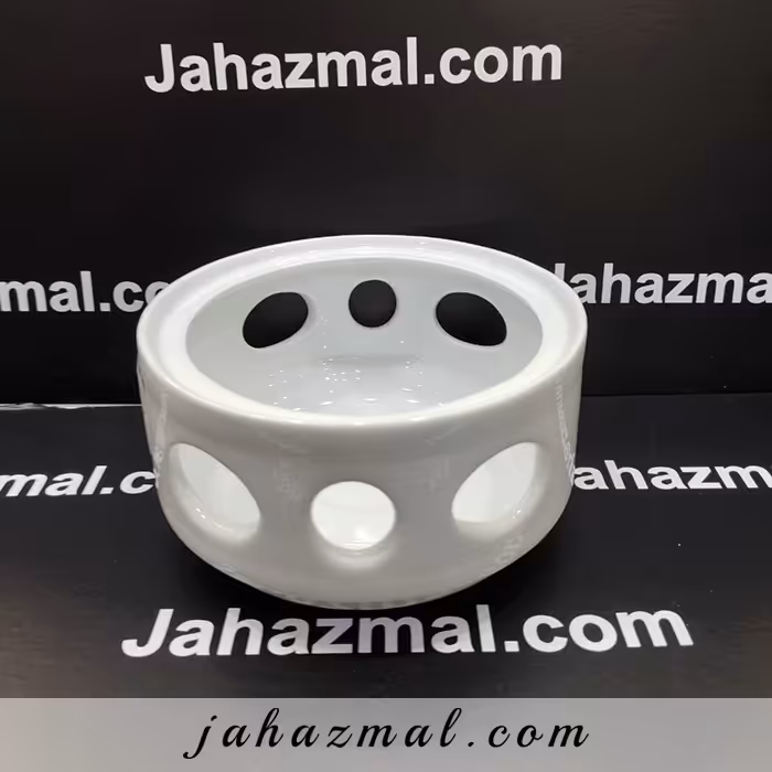 وارمر قوری چهار نفره هتلی سفید چینی تقدیس