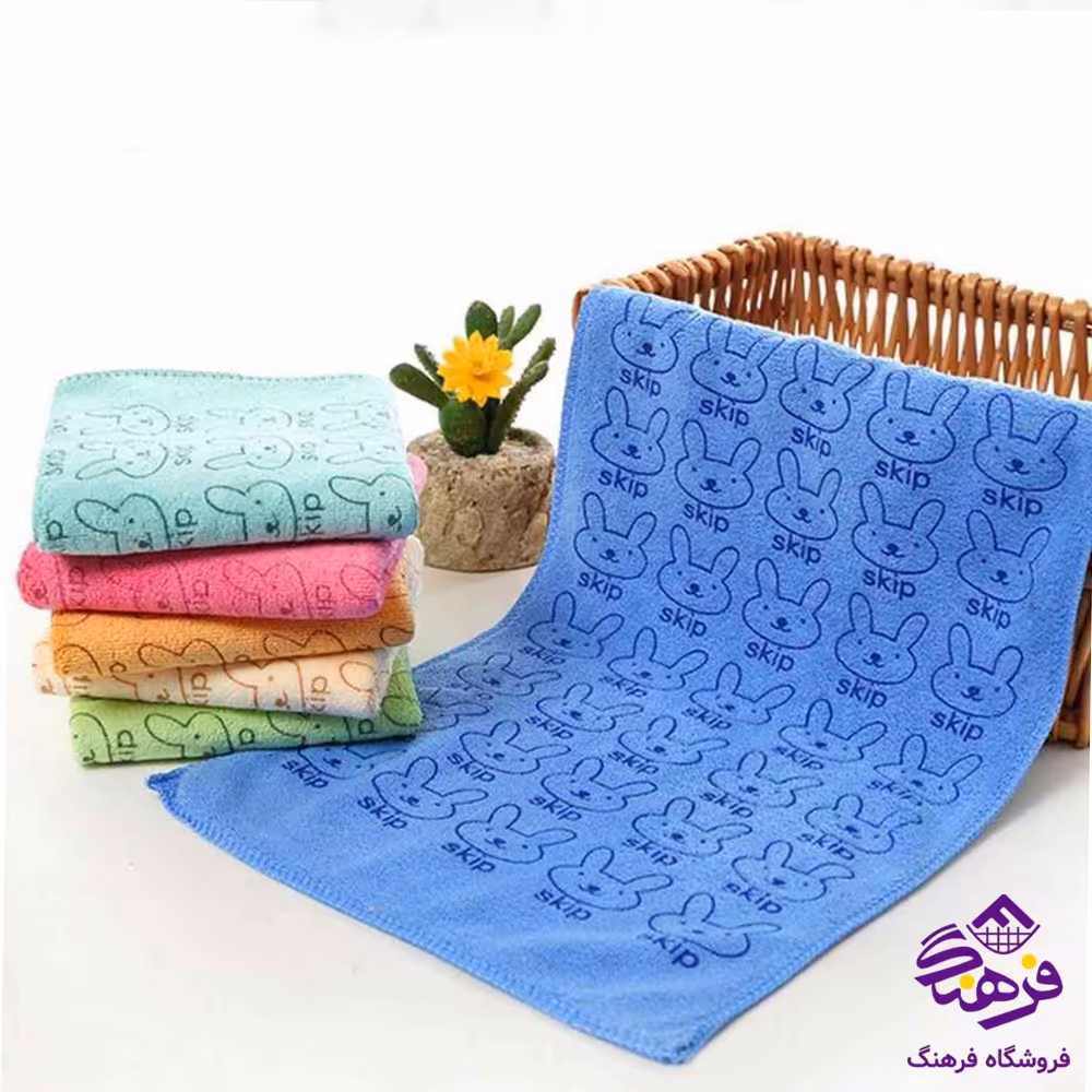 دستمال خرگوش 75×35