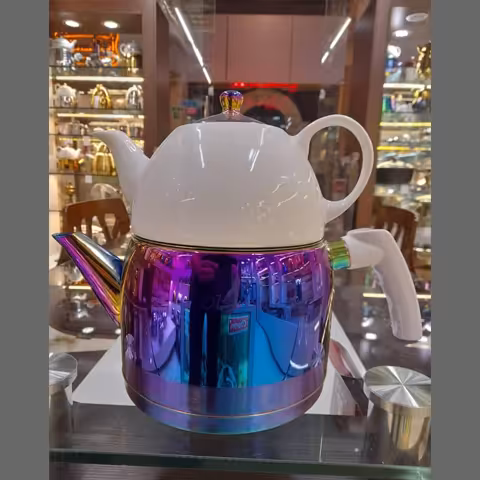 کتری قوری 7رنگ اوبرون