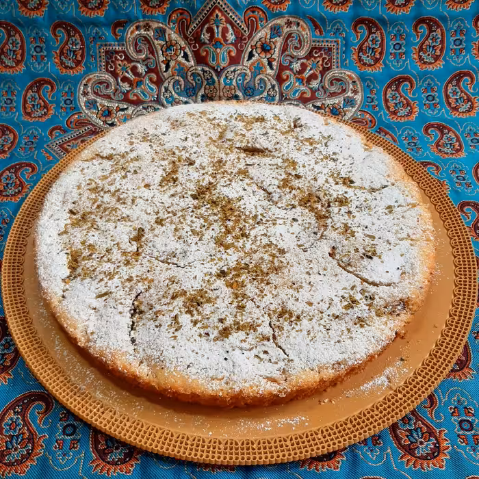 کیک پای سیب سالم  (10 الی 12 نفره)