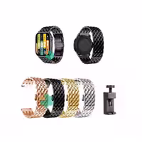 بند ساعت فلزی طرح دراگون مناسب Xiaomi Kieslect Calling Watch KS Pro
