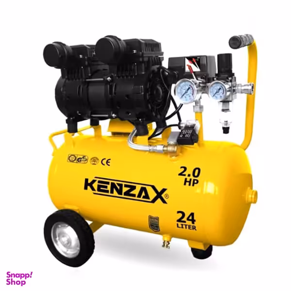 کمپرسور باد سایلنت کنزاکس (Kenzax) مدل KSC-5425 حجم 24 لیتر
