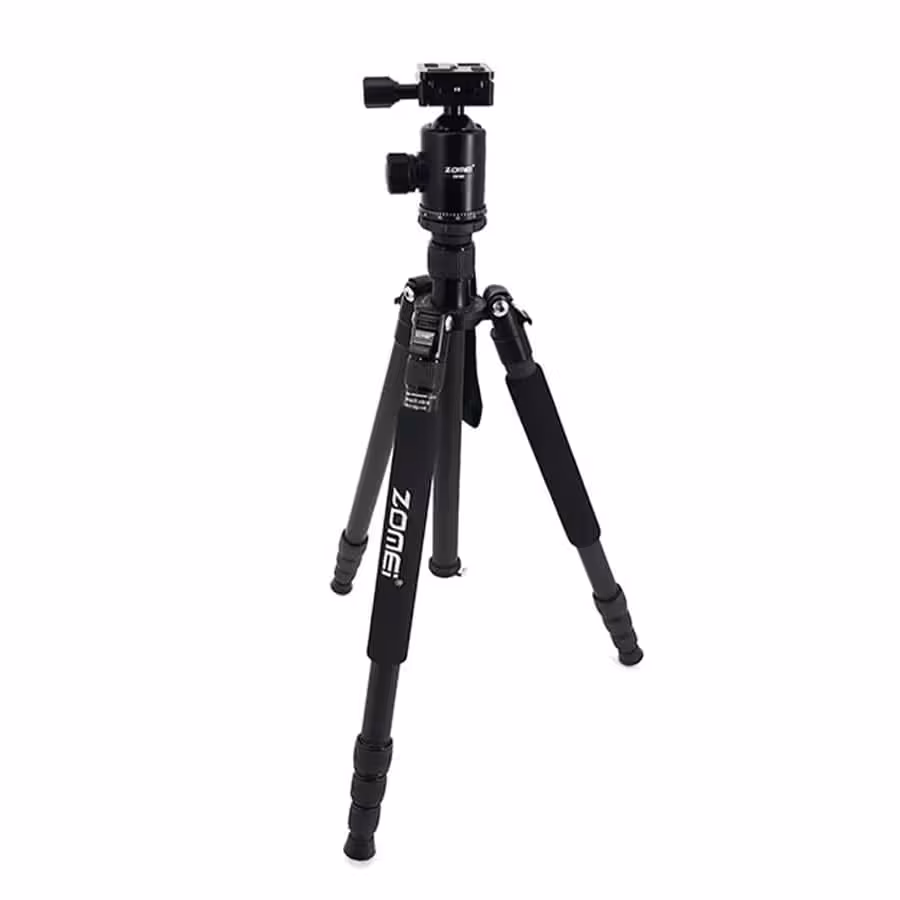 سه پایه کربنی دوربین عکاسی زومی ZOMEI Z818C به همراه هولدر