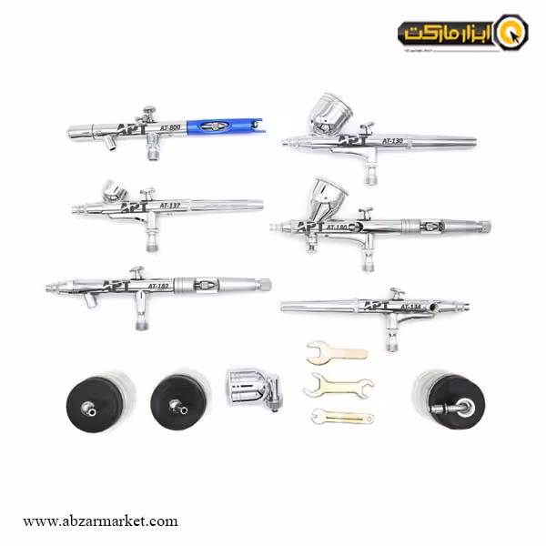 ست ایربراش APT شش عددی مدل AT-813