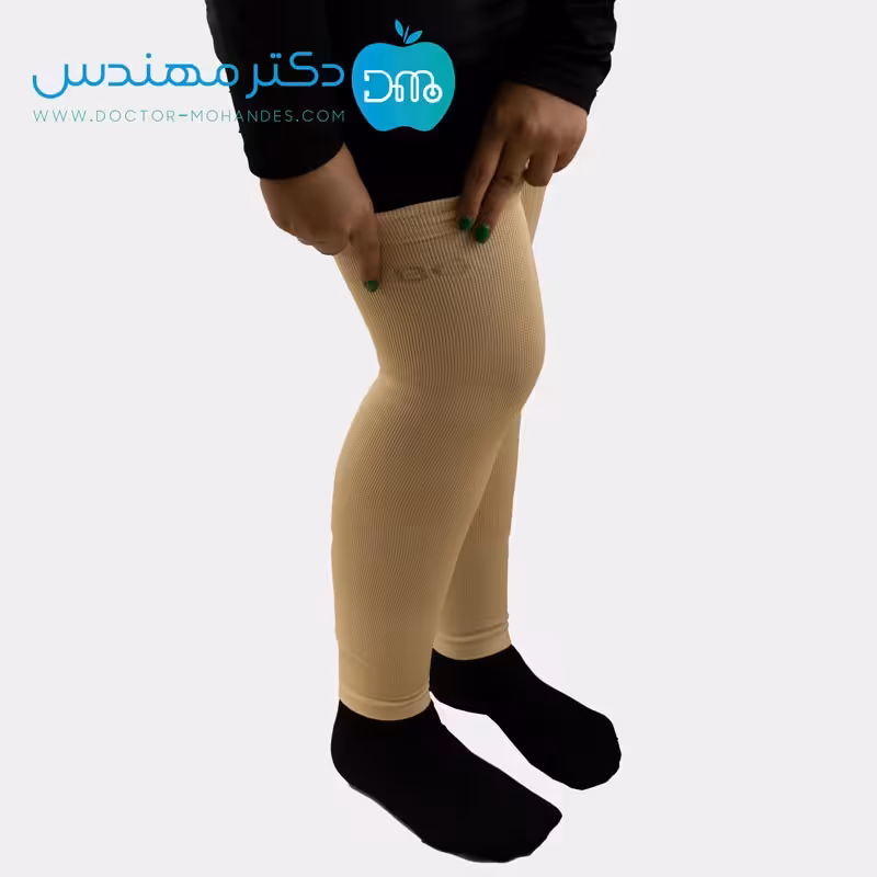 جوراب واریس بدون کفی بالای ران سماطب