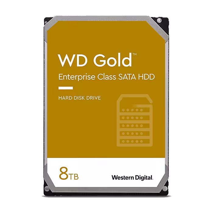 قیمت و خرید هارد اینترنال وسترن دیجیتال 8 ترابایت مدل Hard Drive WD Gold 8TB