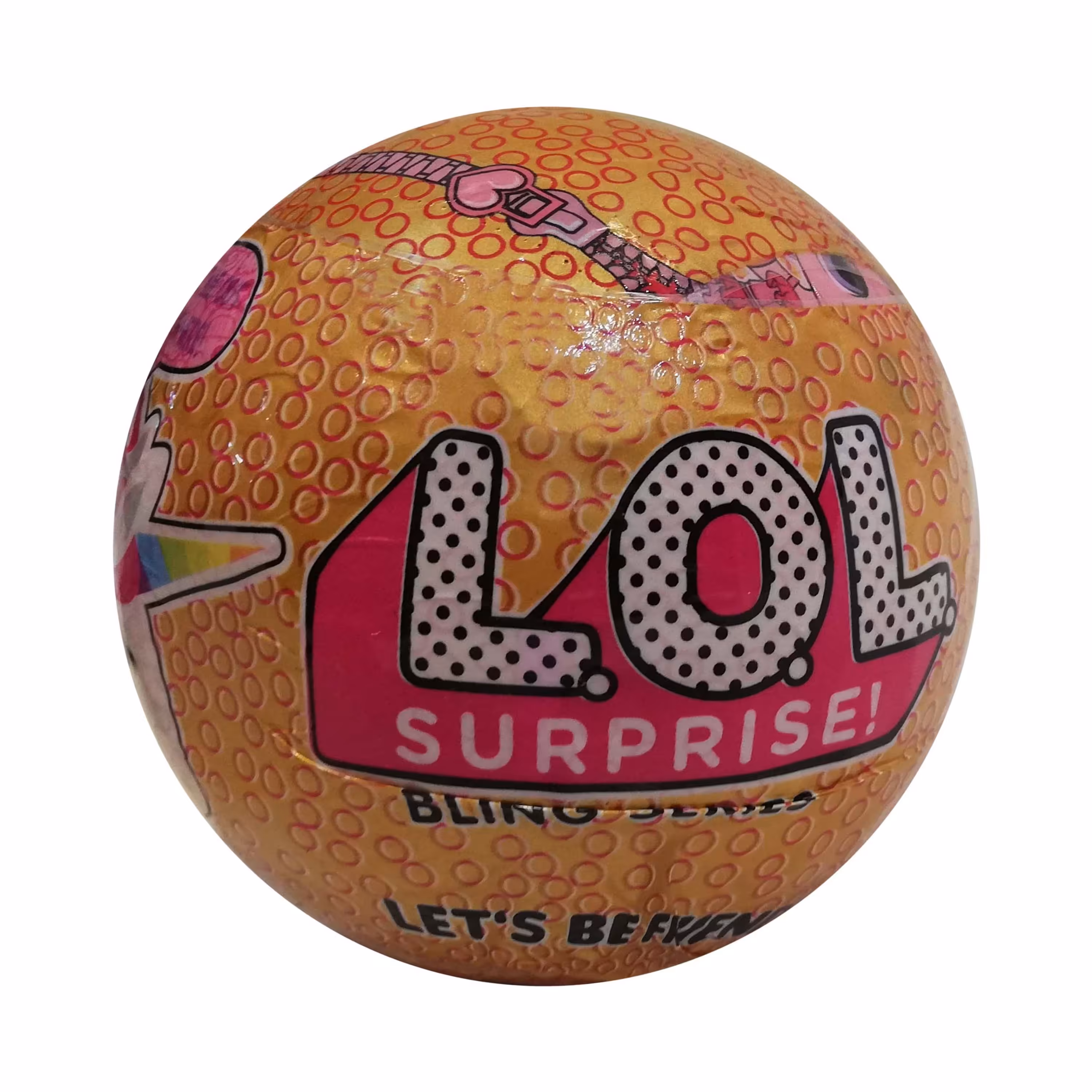 اسباب بازی پک سوپرایز ال او ال کد 08 مجموعه 15 تیکه توپی