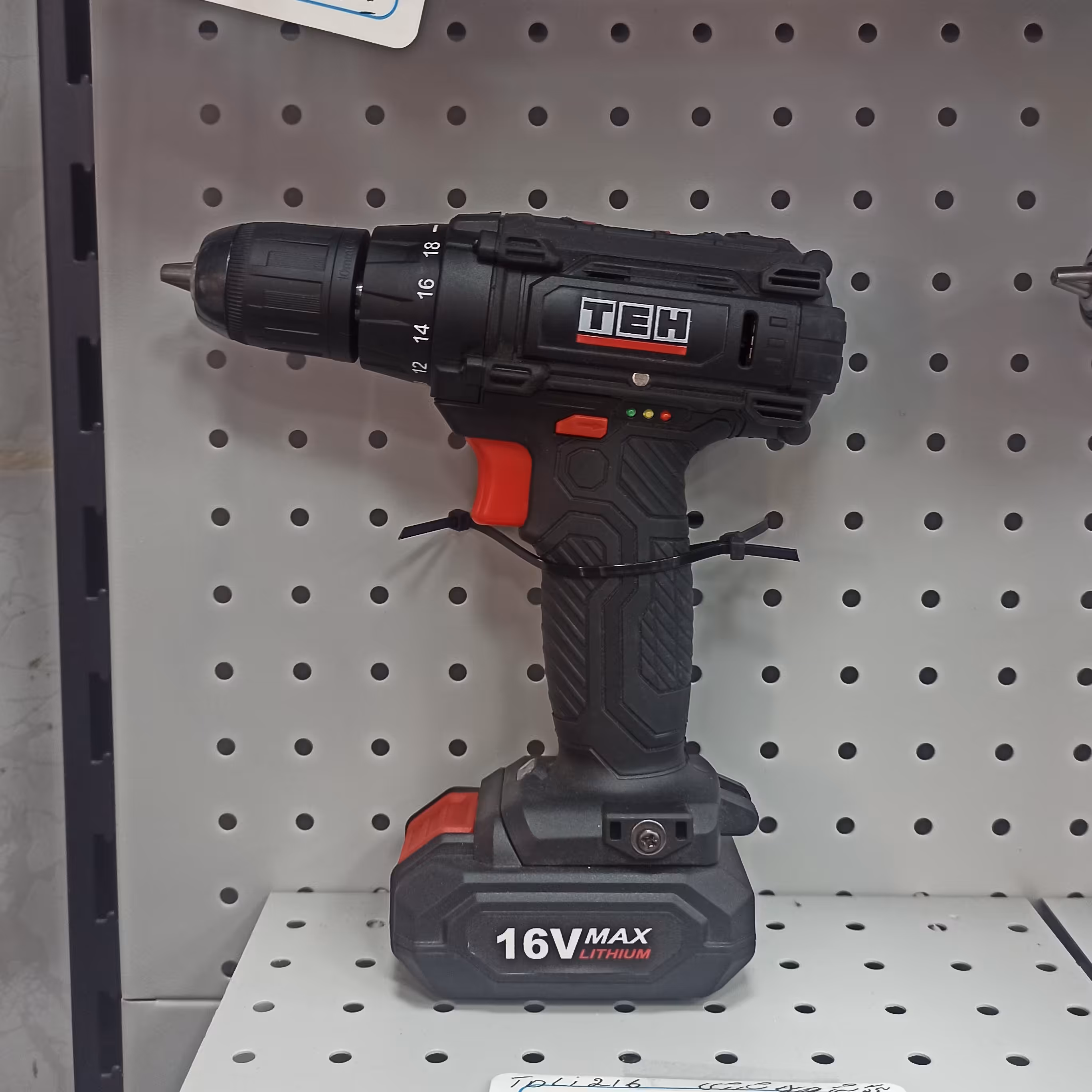 دریل پیچ گوشتی شارژی مدل TEH - TDLI216