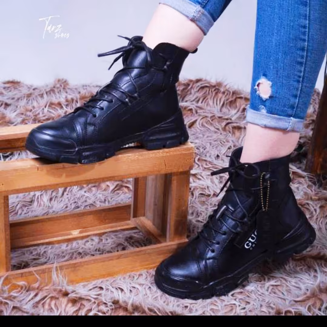 کفش نیم پوت زنانه دخترانه.37.40