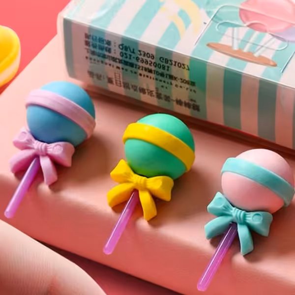 پاکن طرح آبنبات چوبی