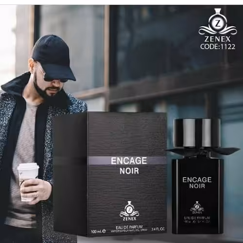 ادکلن ENCAGE NOIRبرند زینکس 100میل