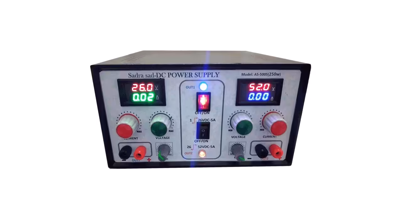 منبع تغذیه متغیر آزمایشگاهی-AS-5005